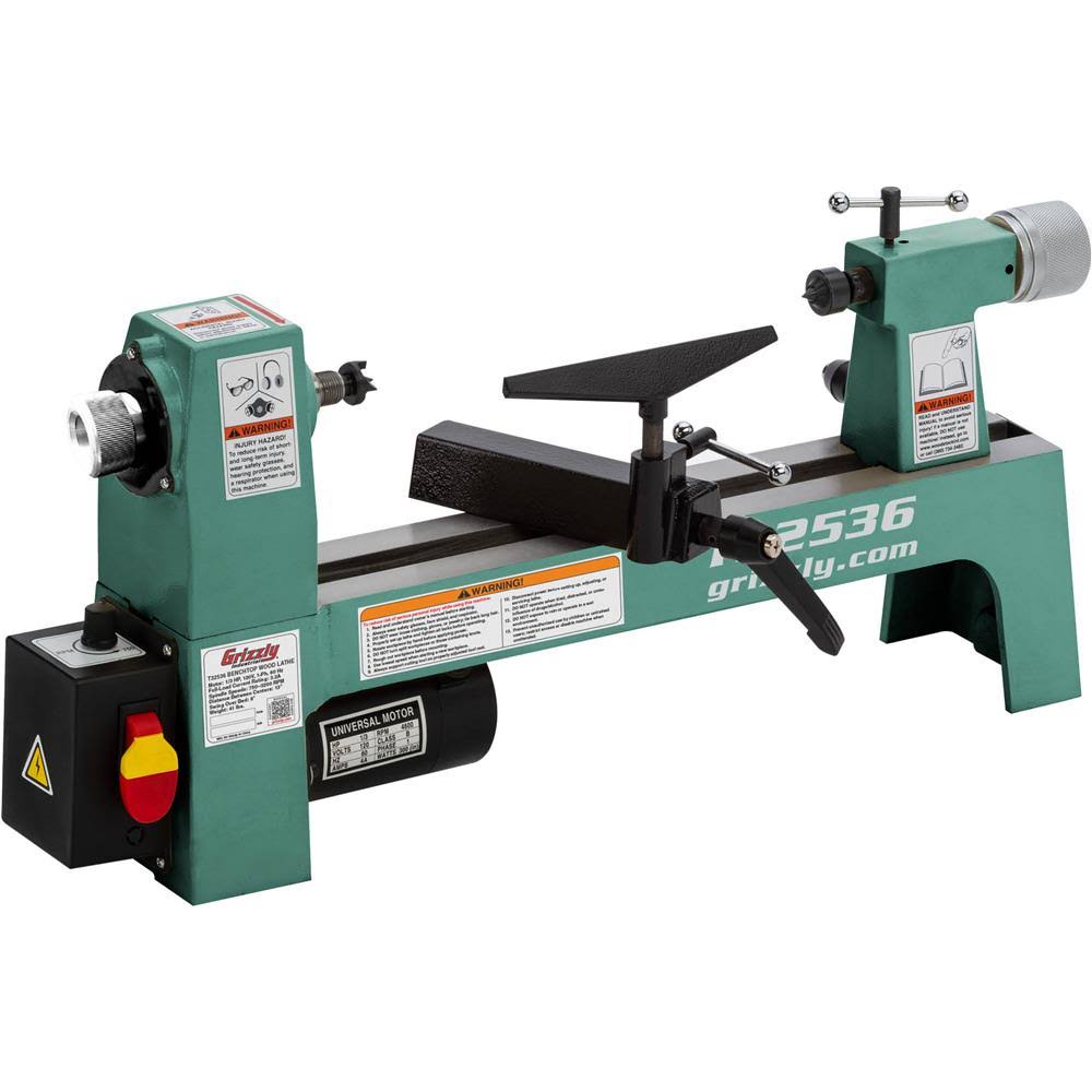 8" x 13" Benchtop Wood Lathe G45676