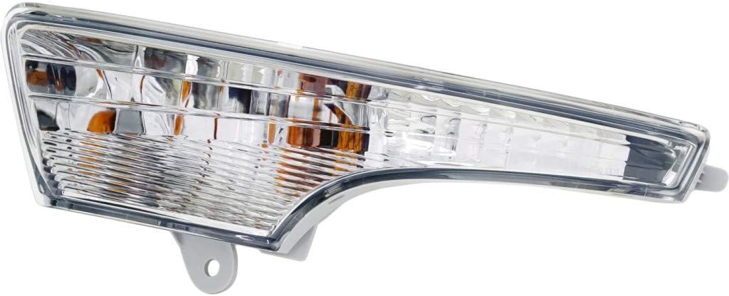 Driver Side Turn Signal Light for Nissan Altima 2013-2018 Sedan, Clear Lens, Pack of 2 L984