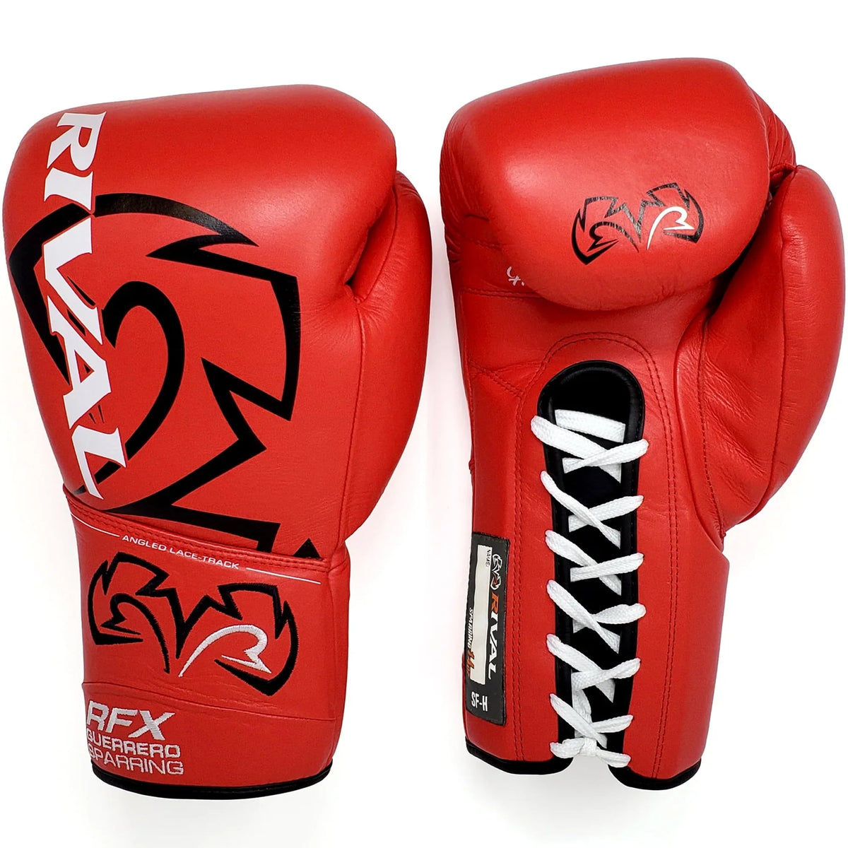 12 oz Red Lace-Up Sparring Gloves A240