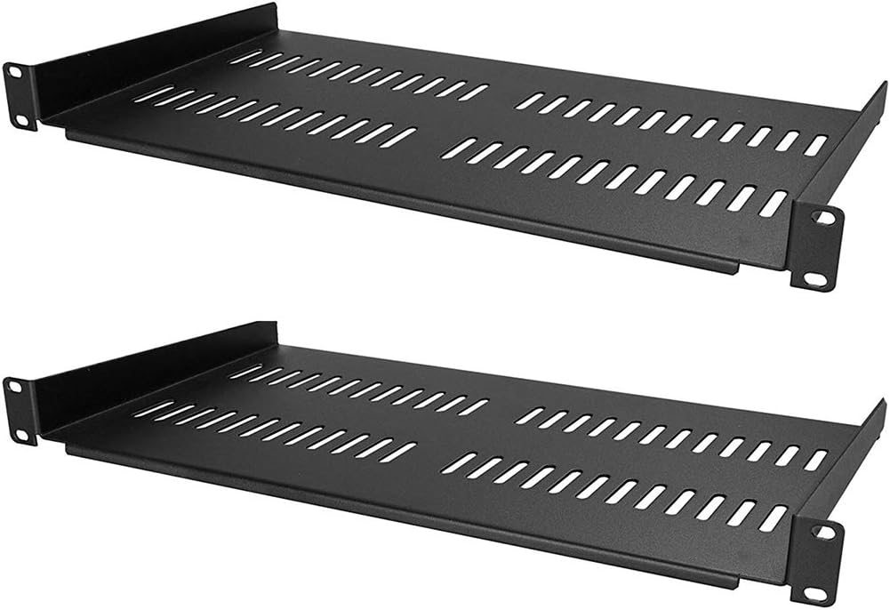 Heavy Duty Steel 19'' Wide Sliding Shelf, 2 Pack Q479