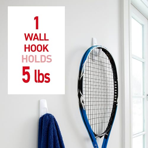 Large Utility Hooks, 7 Hooks, 12 Strips U5805