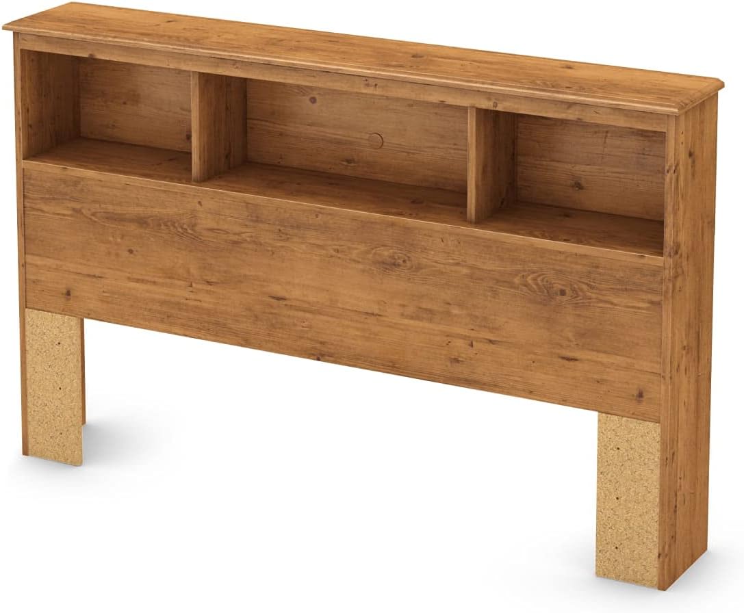 Country Pine Bookcase Headboard V613