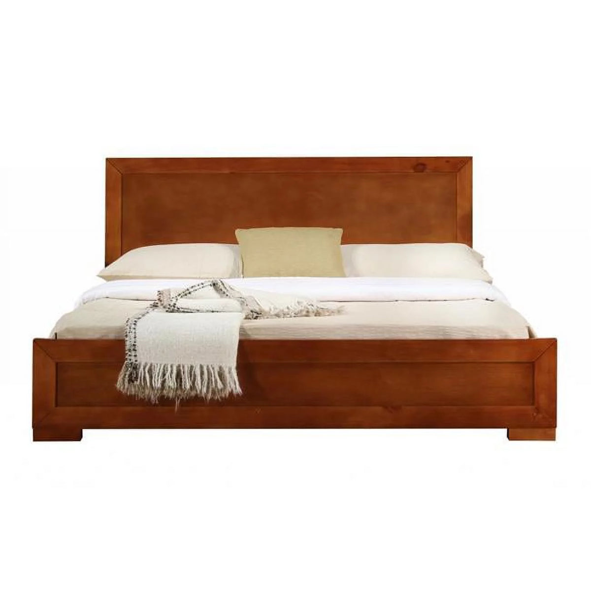 Wood King Size Platform Bed S41451