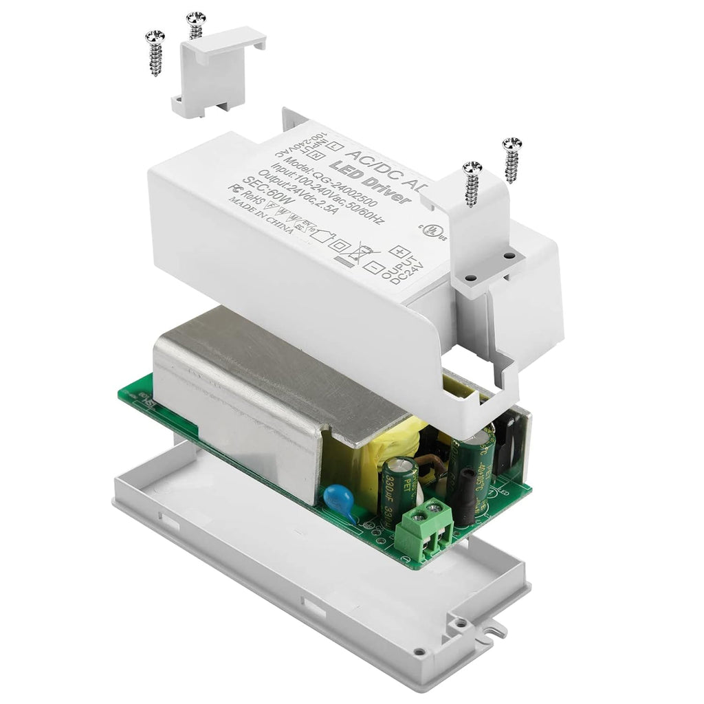 UL Certified AC 100-240V to DC 24V 2.5A Power Supply Adapter G611