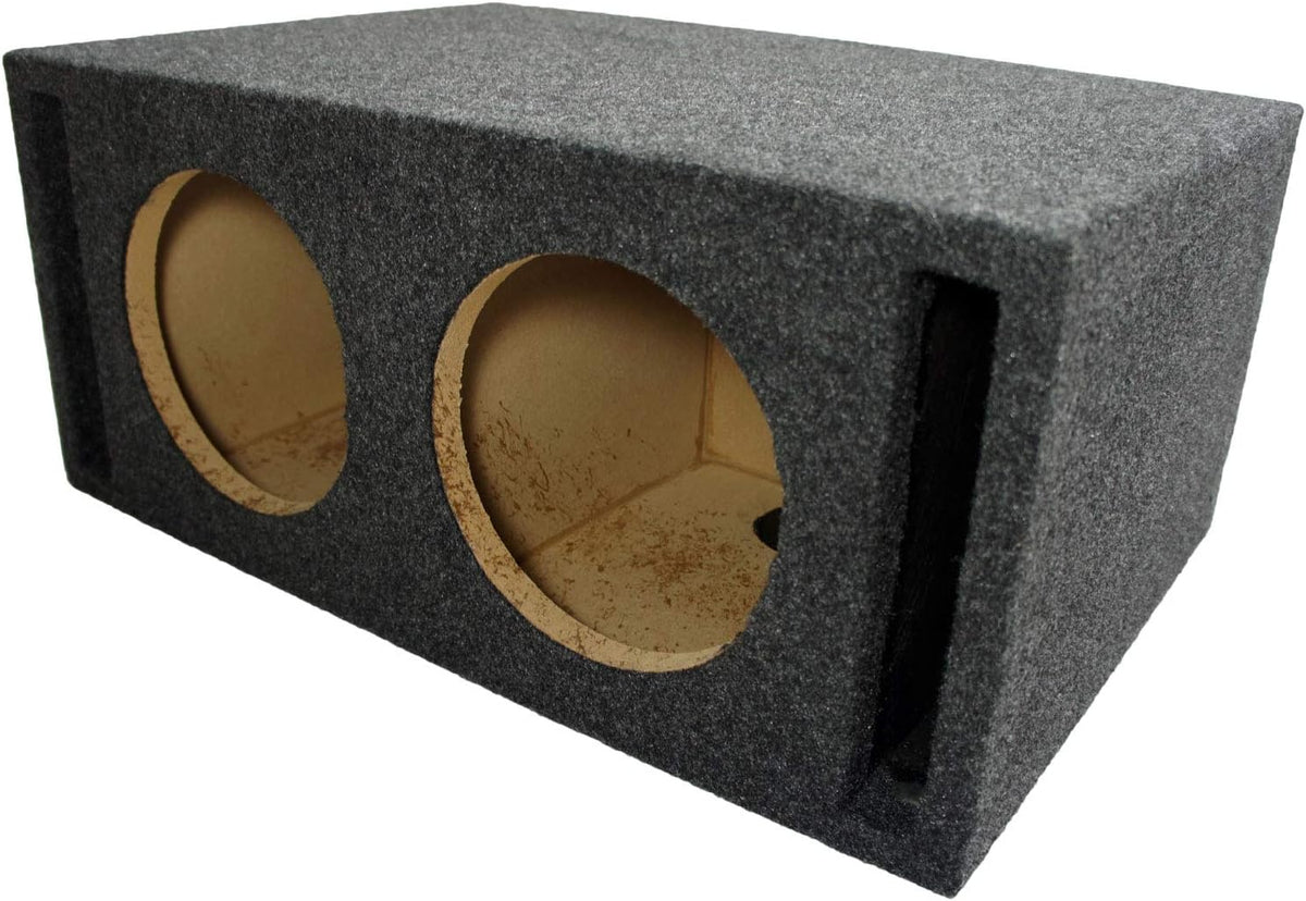 Dual 8 SPL Bass Subwoofer Sub Box Stereo Enclosure F25595
