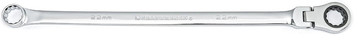 12 Pt. XL Flex Head Double Box Ratcheting Wrench, 24mm, Pack of 2 N409