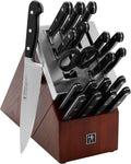 20-pc Self-Sharpening Knife Block Set S284