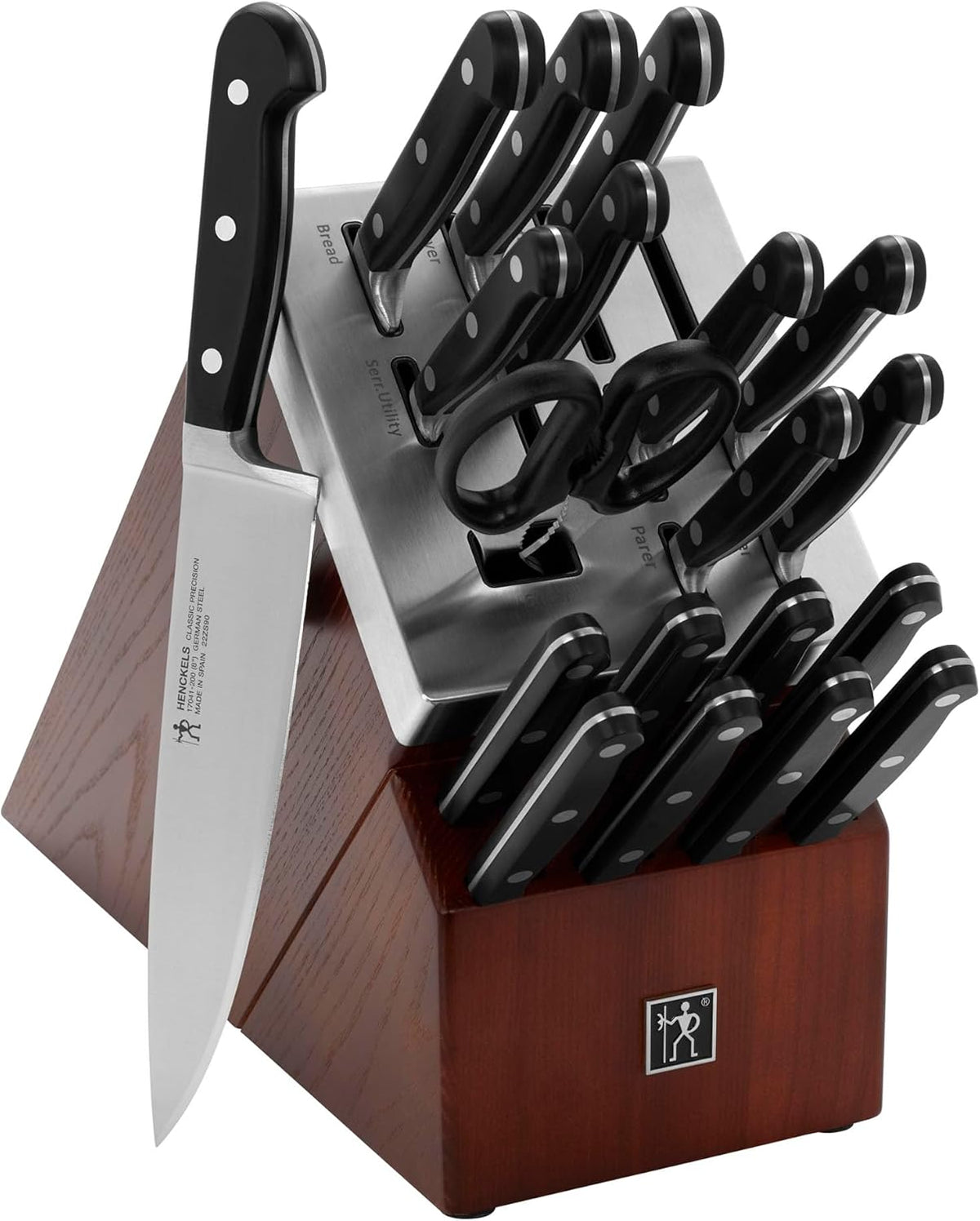 20-pc Self-Sharpening Knife Block Set S284