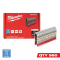 9-Gauge Galvanized Staples 960 Per Box A305
