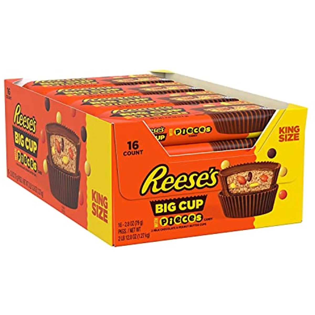 2.8 Oz Milk Chocolate Peanut Butter Cups Candy (16 Count) P9400