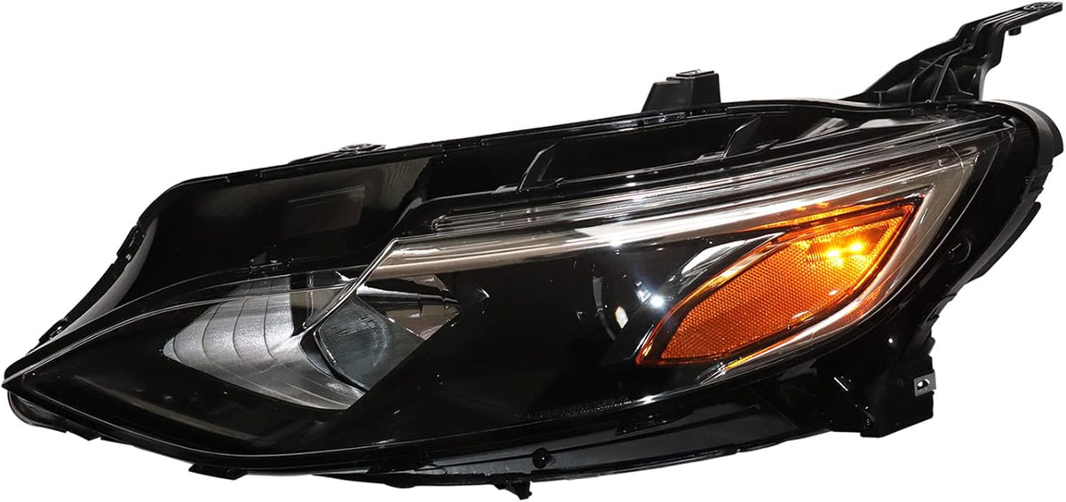 Headlights Assembly Driver Side Plastic Housing Polycarbonate Lens S3039