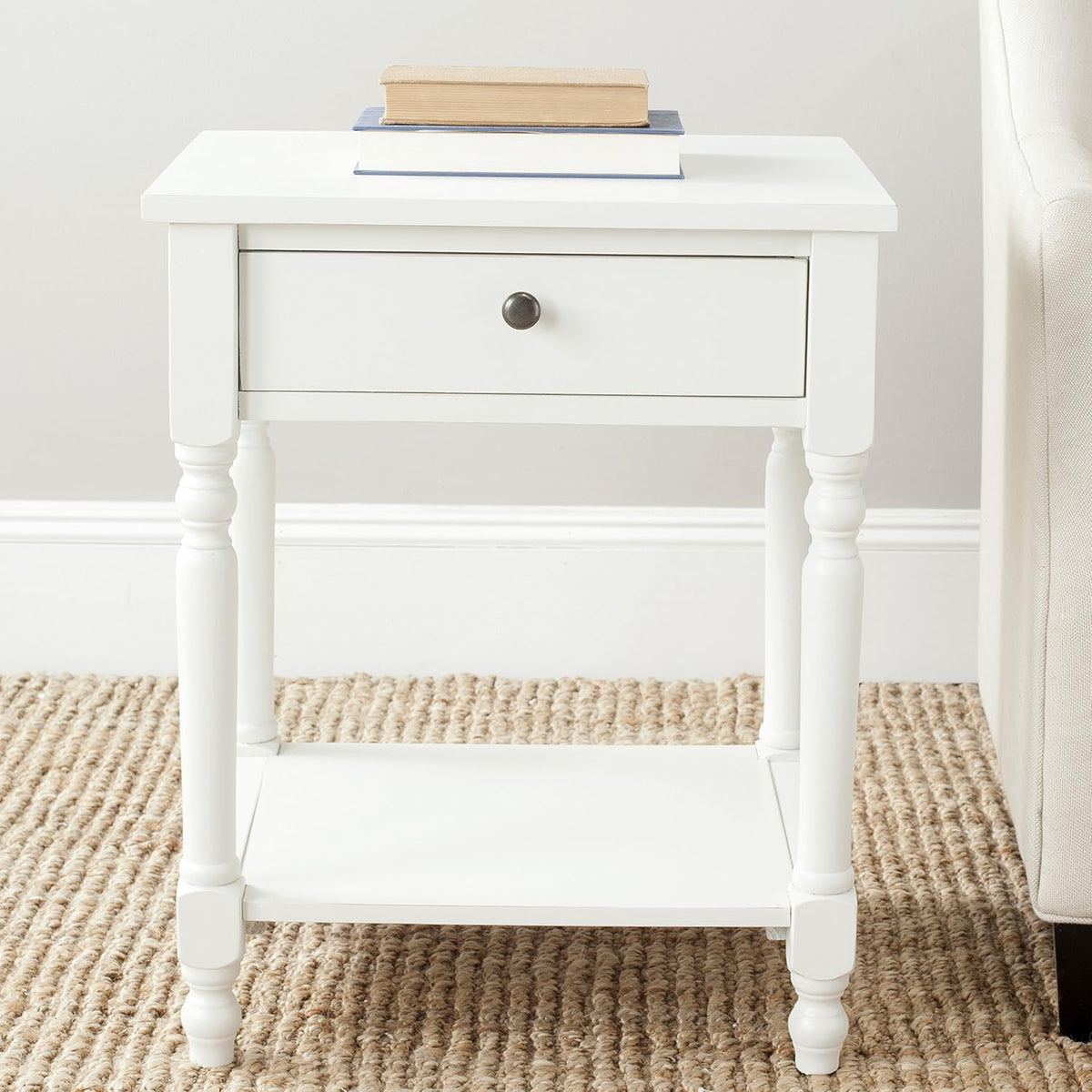 Steel Teal Accent Table Y904517