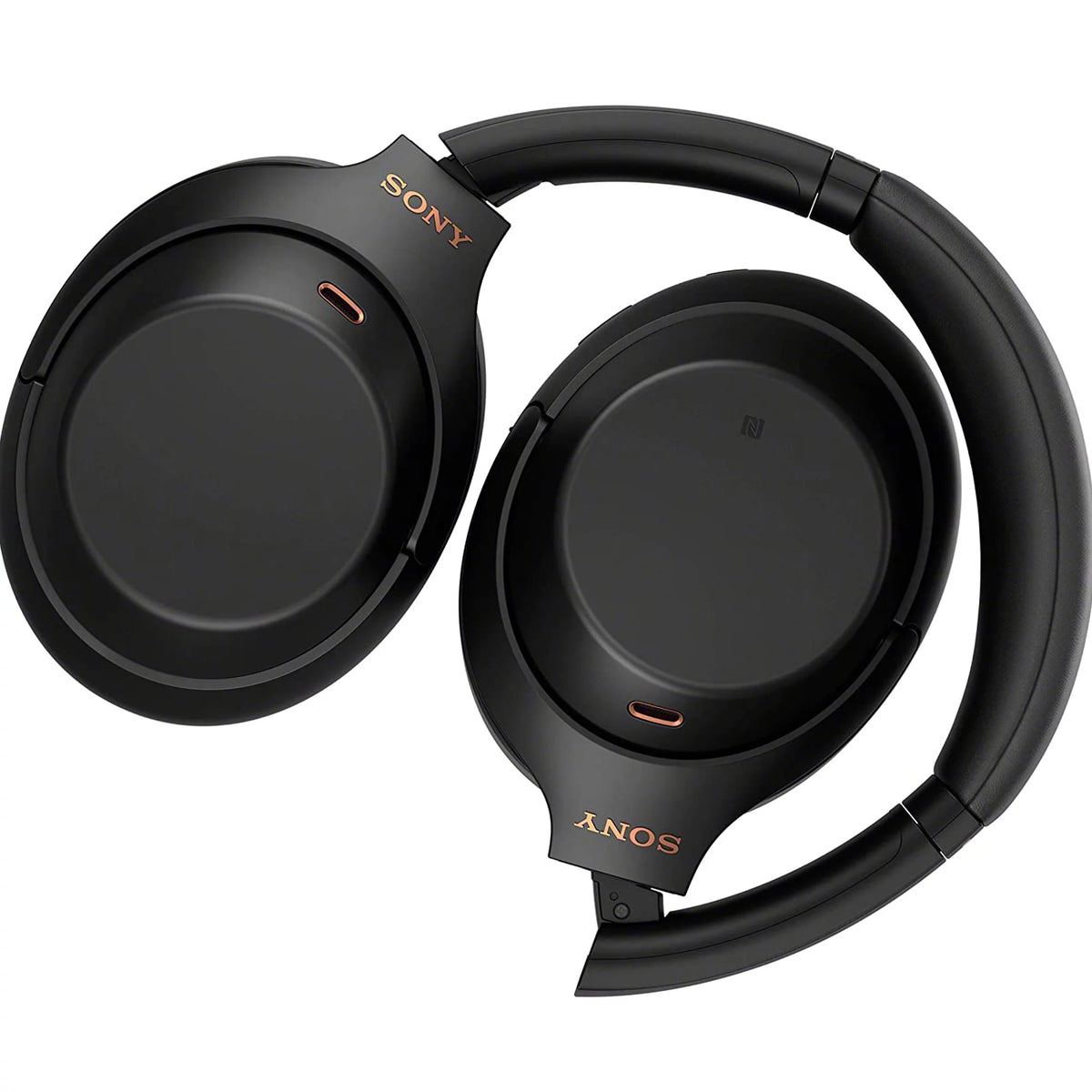 Black Wireless Noise-Canceling Over-Ear Headphones 7pc Bundle Z3719