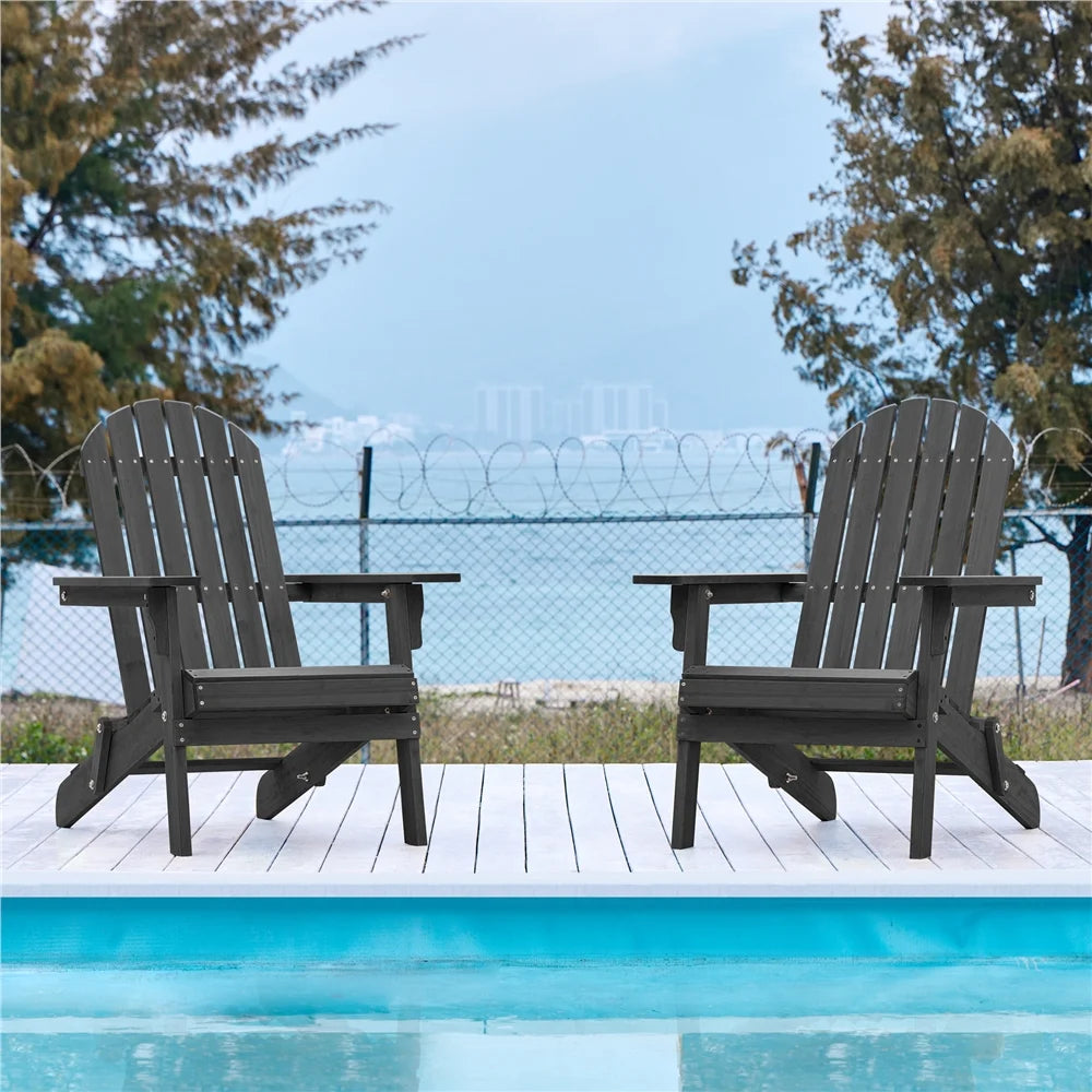 Folding Wooden Adirondack Chair I3322