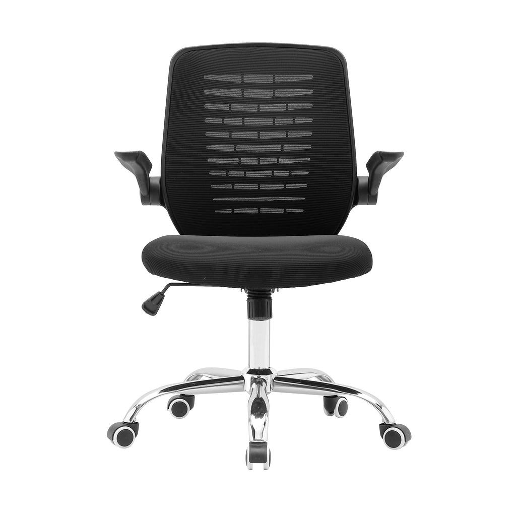 White Mesh Back Height Adjustable Office Chair I288