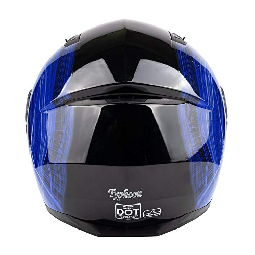 Adult Modular Motorcycle Helmet DOT Full Face Flip-up U970