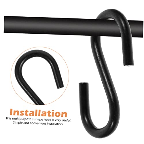 100pcs Metal S Hook Hanger Hooks Z65130