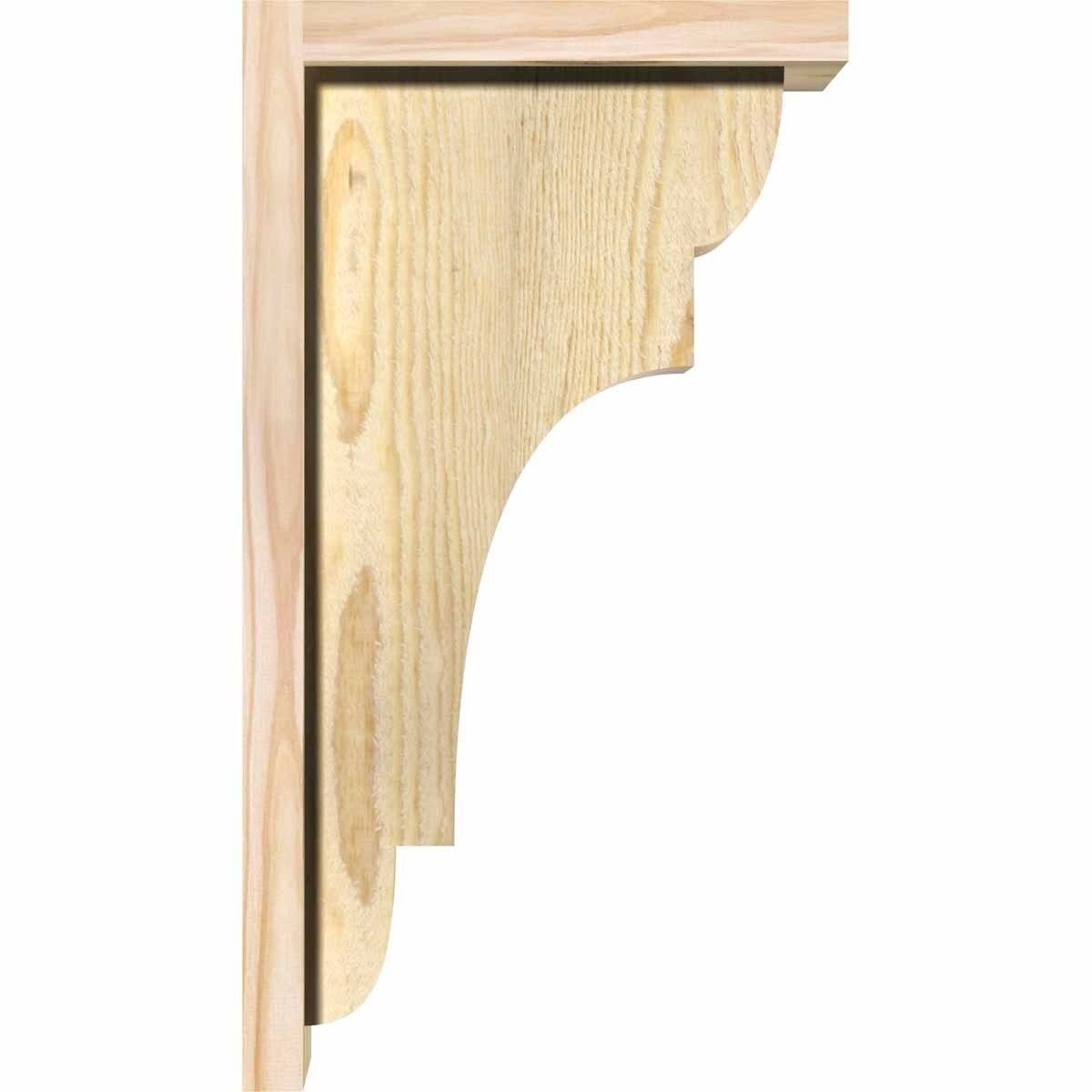 Douglas Fir Corbel with Backplate M919