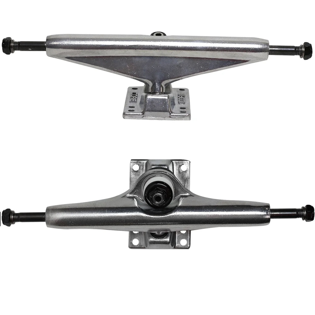 30" Natural Skateboard Complete with Silver Trucks and White Wheels E908