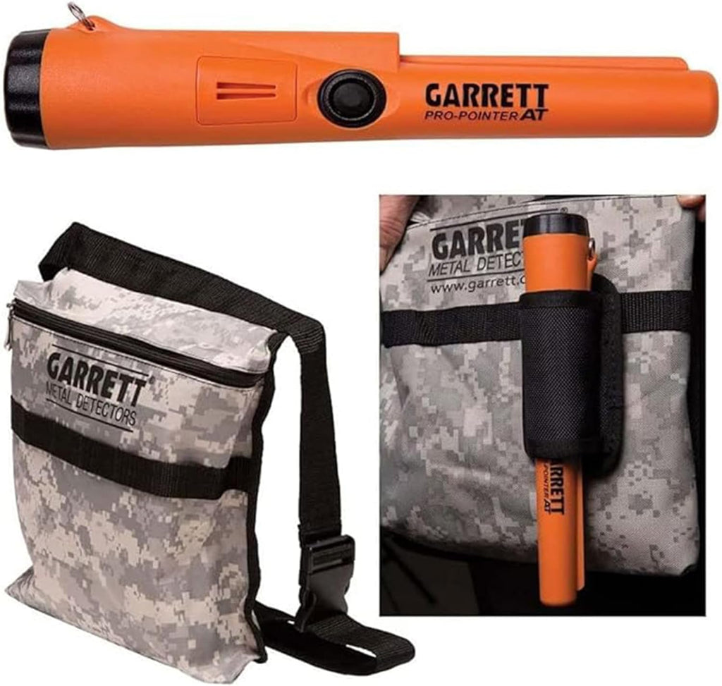 Waterproof Metal Detector with Camo Pouch N647368