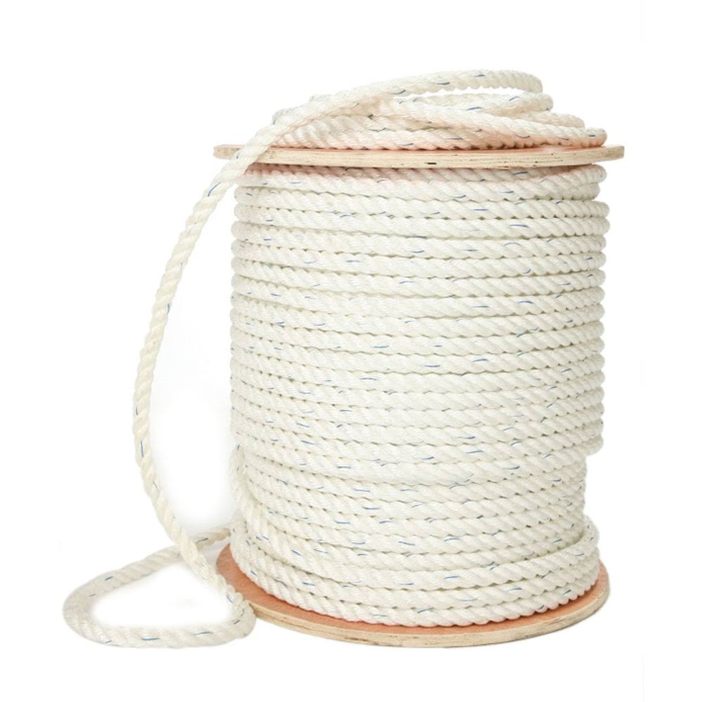Poly-Combo 3-Strand Safety Ropes 3/8x22x600 Y67204