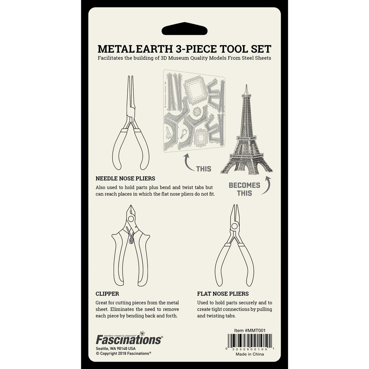 3-Piece Metal Earth Tool Kit S763201
