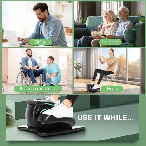 Electric Ellipse Leg Exerciser with Remote Control C9334