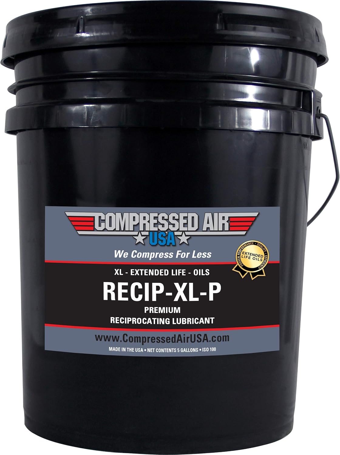 6000 Hour Reciprocating Air Compressor Lubricating Oil (1 Quart) Pack of 2 K235336