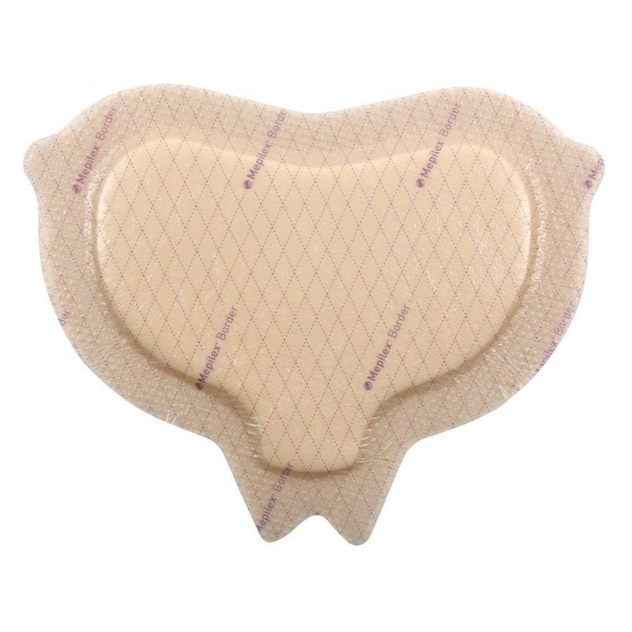 Self-Adherent Absorbent Bordered Foam Dressing 6.3'' x 7.9'', Box of 10 F9480