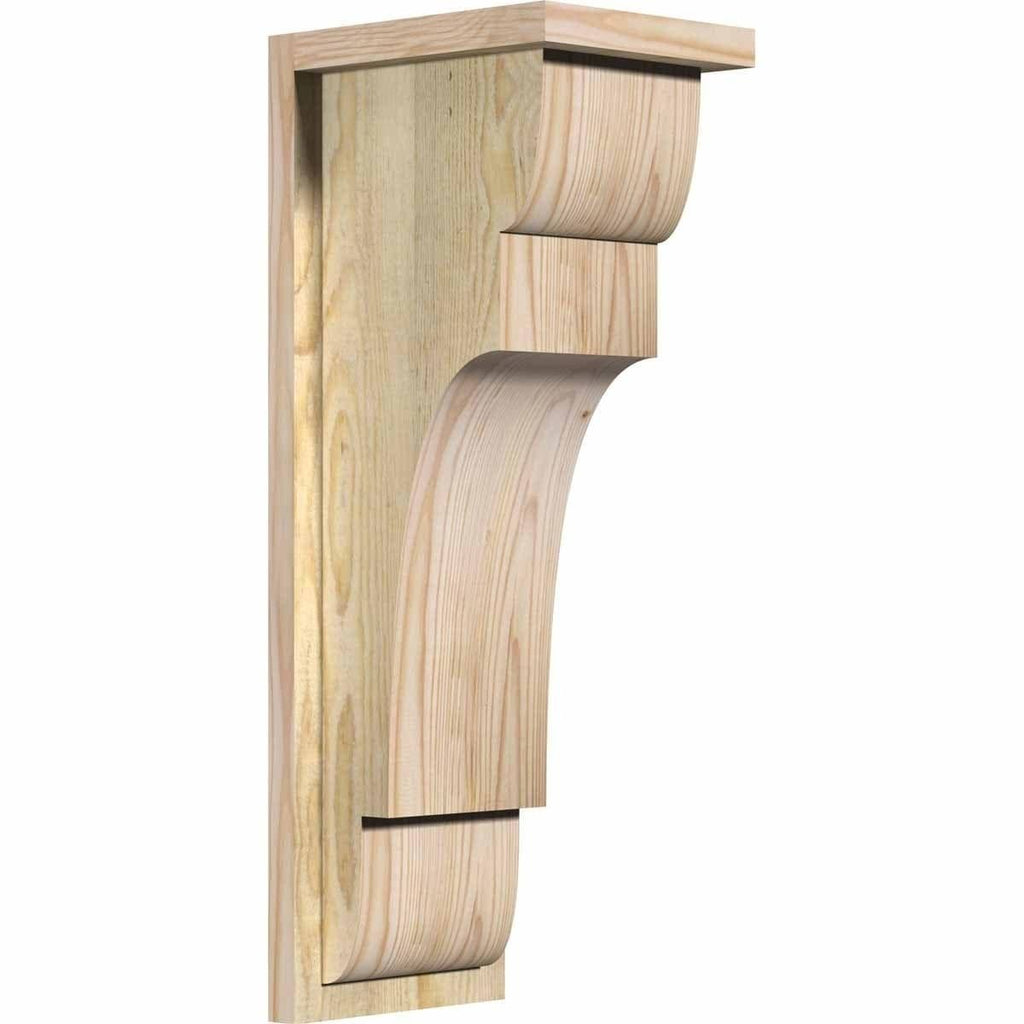 Douglas Fir Corbel with Backplate M919