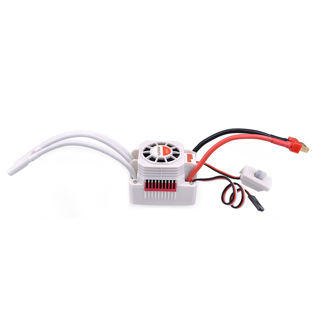 3650 3900kv Brushless Motor ESC with 60A ESC & Programming Card Combo for 1/10 RC Car Truck Pack of 2 B132693