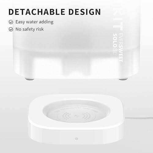 Wireless Pump Ultra Quiet 65oz/1.85L Pet Water Fountain Q416371