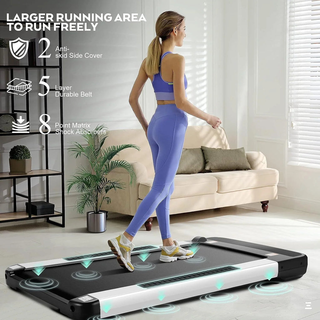 Black Under Desk Treadmill with Remote Control V557095