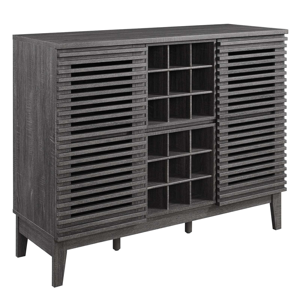 Charcoal Bar Cabinet H24149