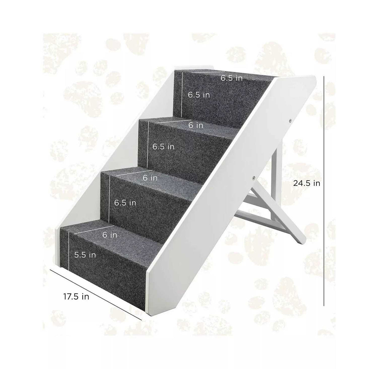 Wood Dog Stairs H989