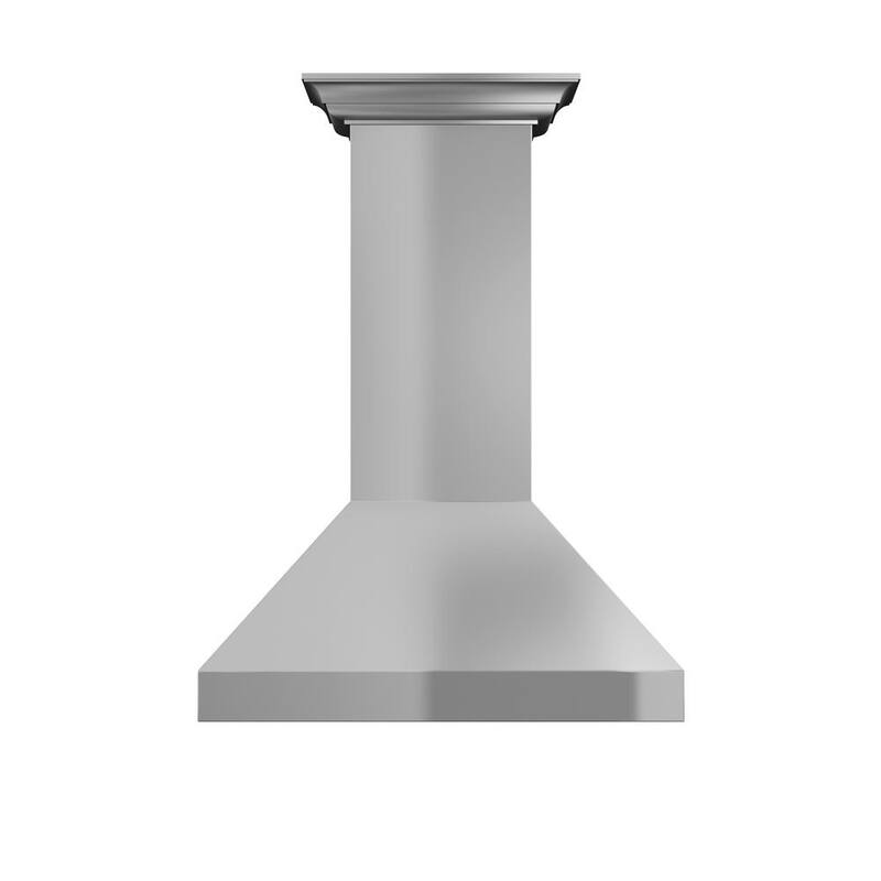36 in. 500 CFM Convertible Wall Mount Range Hood in Stainless Steel J86820
