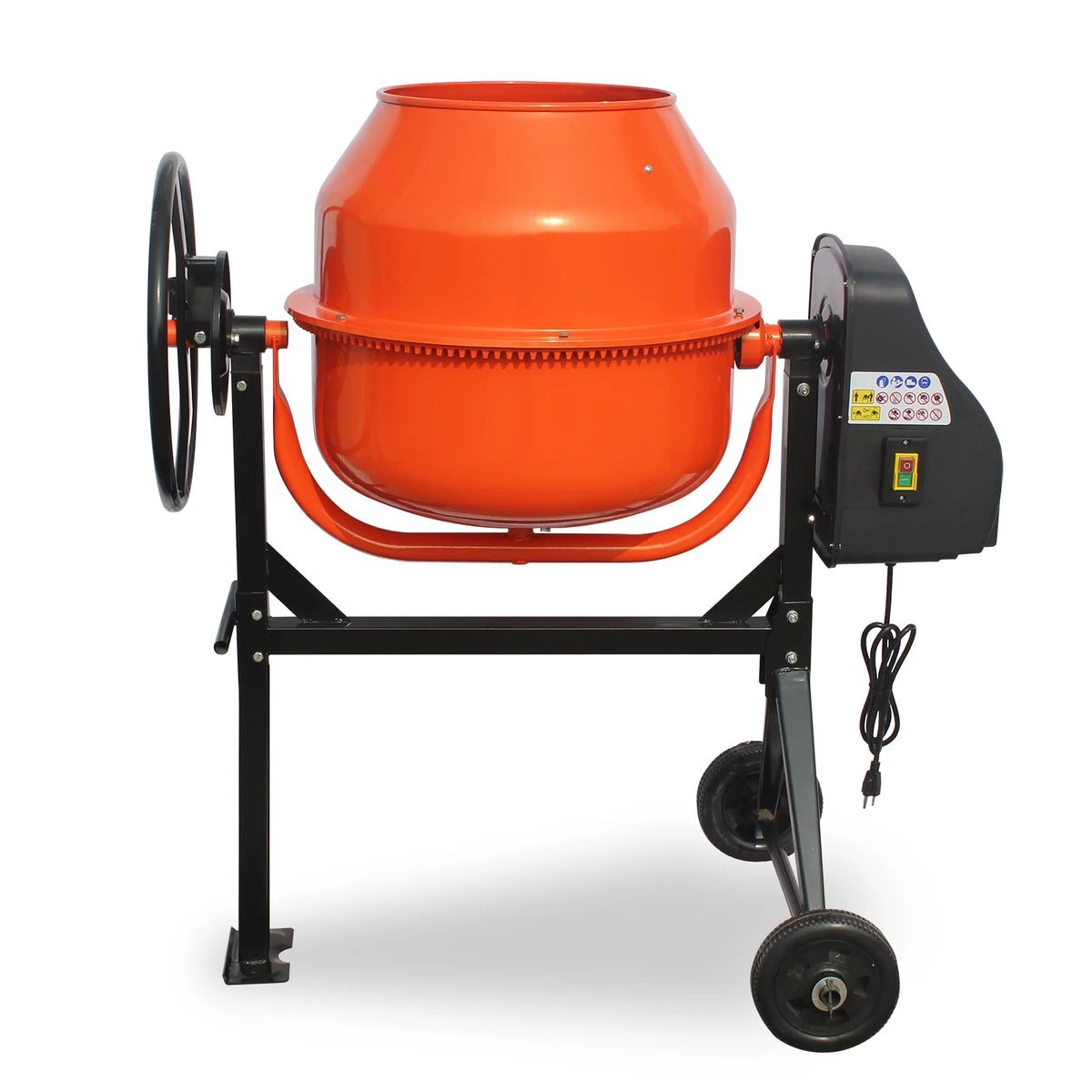 4/5HP Electric Concrete Cement Mixer 5 Cu Ft O515693