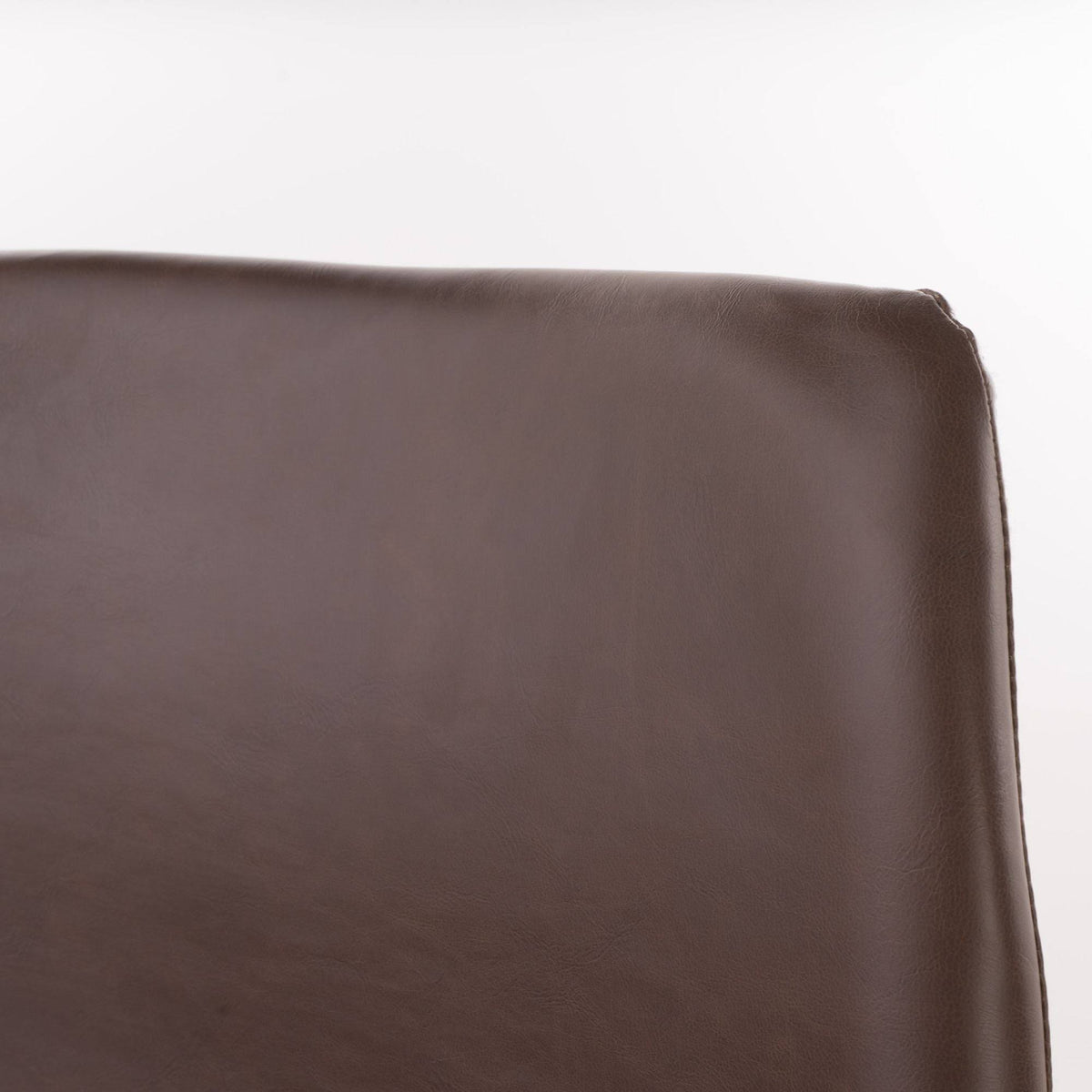 Set of 2 Brown and Black Counter Stools K50121