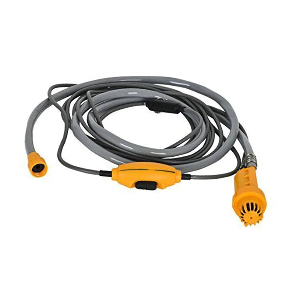 Portable Shower Kit with Pump, 6 Meter Cable, Max 2.5L Per Minute Q82442