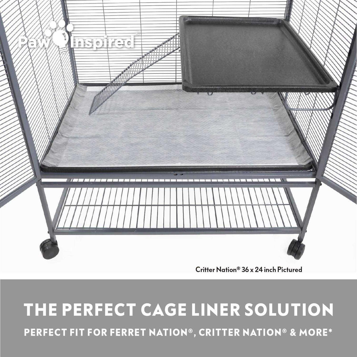 Disposable Guinea Pig Cage Liners Bamboo Charcoal R11315