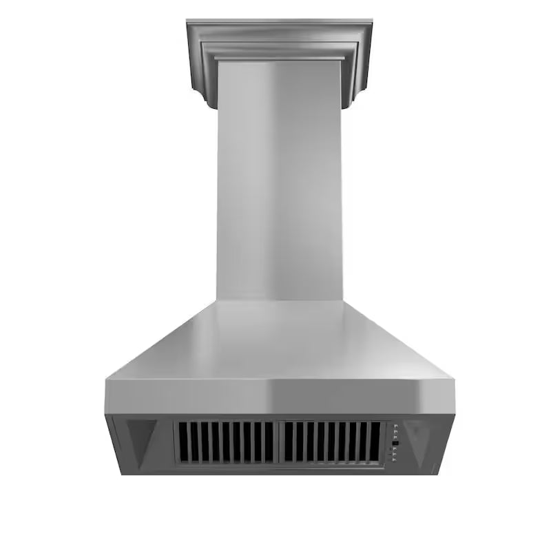 36 in. 500 CFM Convertible Wall Mount Range Hood in Stainless Steel J86820