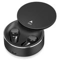 Black IPX5 Waterproof True Wireless Earbuds with Mic A5629