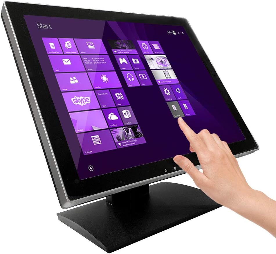 17 Inch Capacitive LED Backlit Multi-Touch HDMI Monitor, 4:3 Display 1280 x 1024 W367