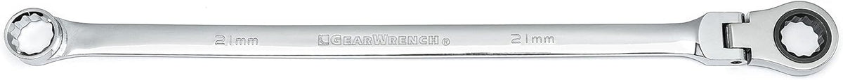 12 Pt. XL Flex Head Double Box Ratcheting Wrench, 24mm, Pack of 2 N409