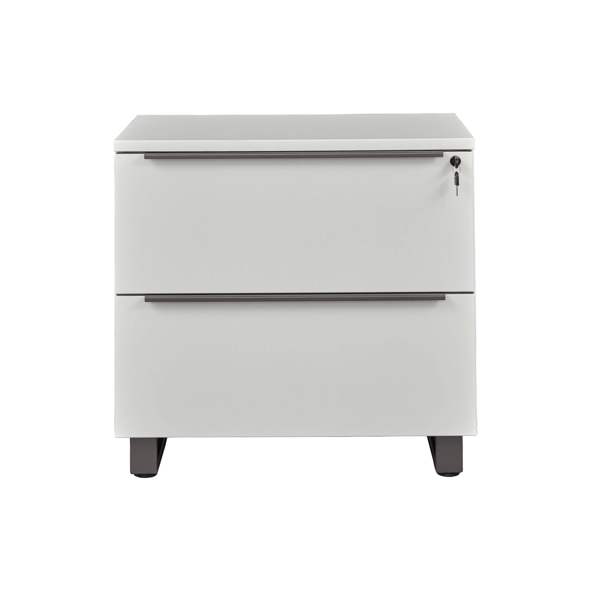 White Lateral File Cabinet J4317