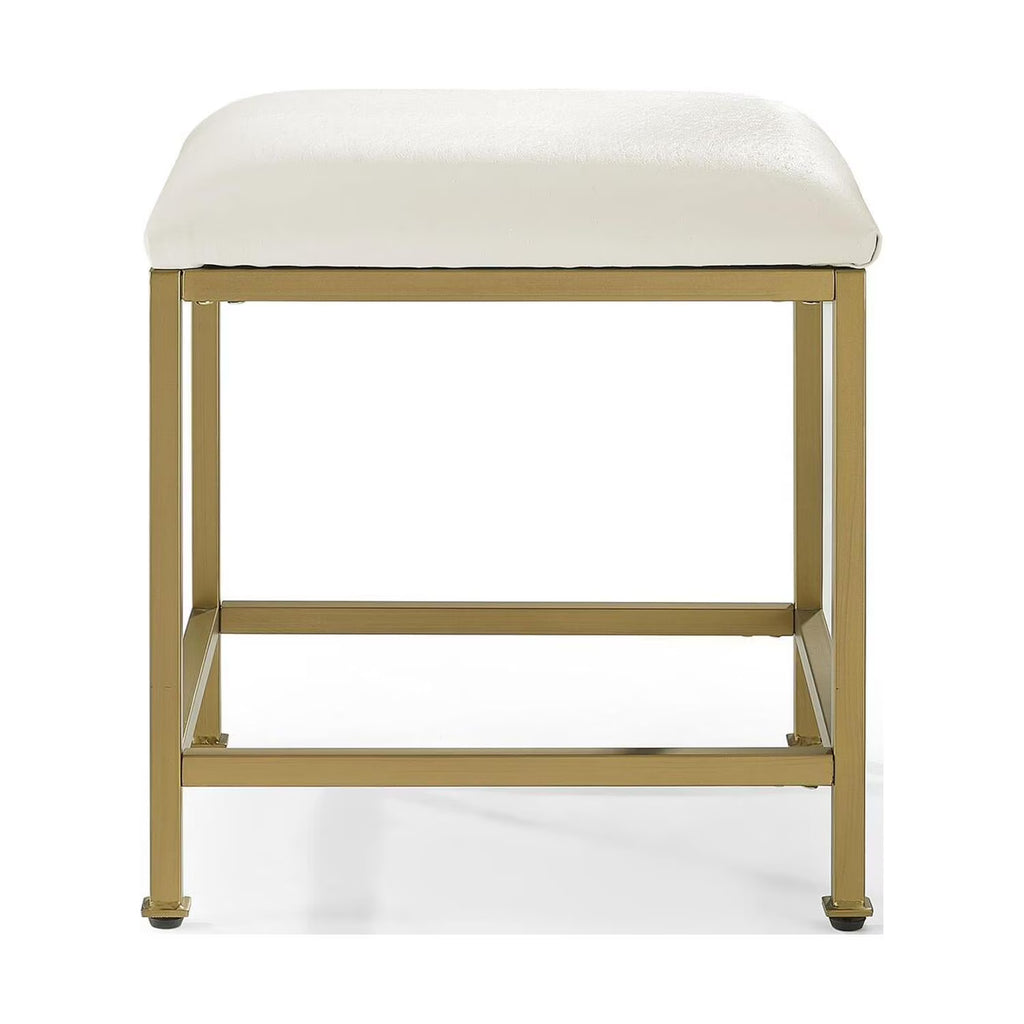 Soft Gold Vanity Stool B72089