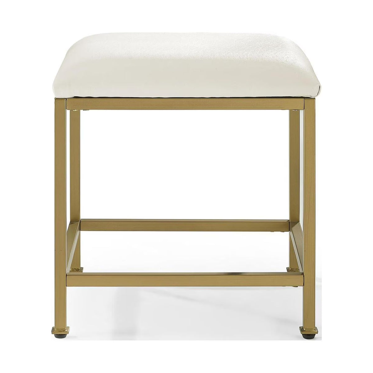 Soft Gold Vanity Stool B72089