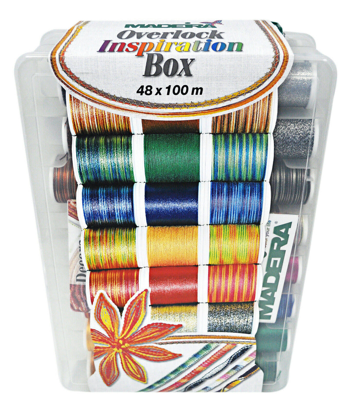 Overlock Inspiration Scatola Decorativo Taglia-Cuci Filo V326