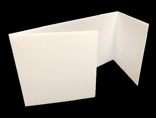 White Premium Study Carrel 24pk F314