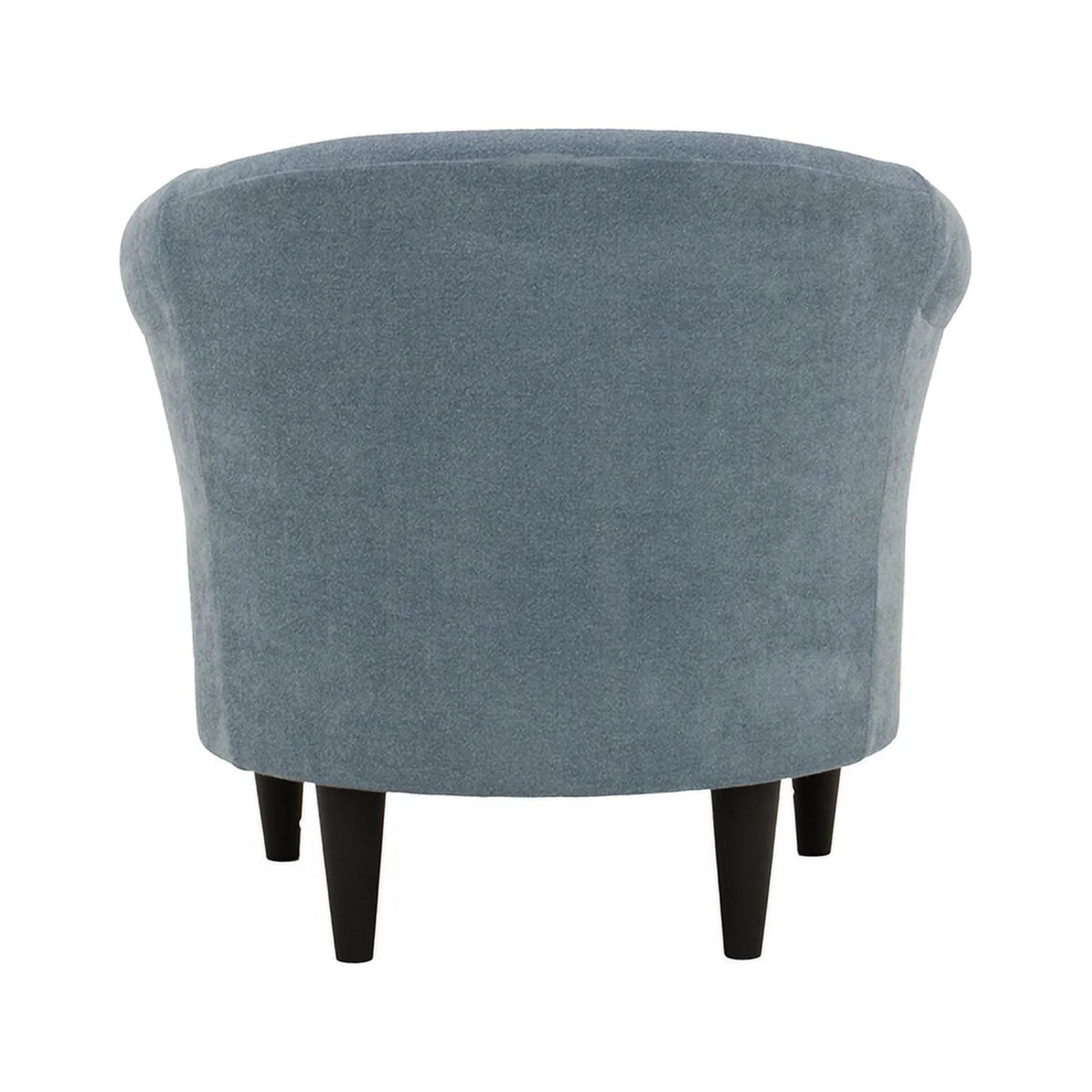 Light Blue Polyester Fabric Chair E250